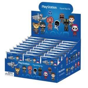 PLAYSTATION SERIES 2 BAG CLIP BLIND BOX DISPLAY (24) Moschettone MONOGRAM