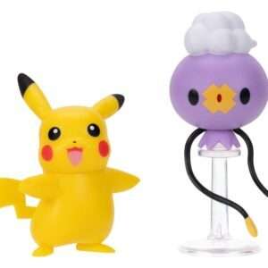 Pokémon Battle Figure 2-Pack Drifloon & Pikachu Jazwares