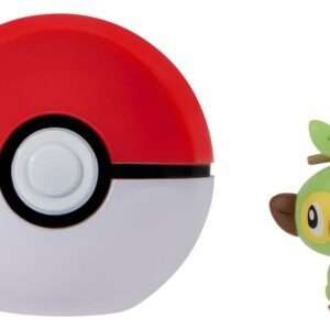 Pokémon Clip 'n' Go Action Figure Wave 21 Grookey & Poké Ball Jazwares