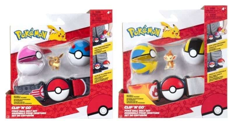 Pokémon Clip 'n' Go Belt Set Ver. 19 Jazwares