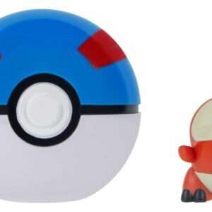 Pokémon Clip 'n' Go Fuecoco & Great Ball Jazwares