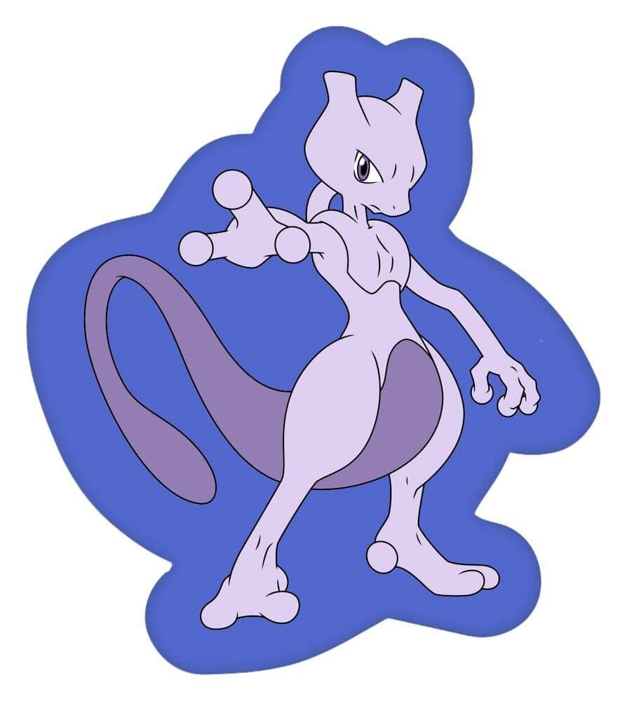 Pokémon Cuscino Mewtwo 36 Cm Herding