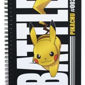 Pokémon Notebook A5 Battle Pikachu Thumbs Up
