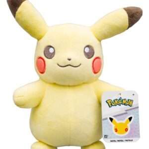 Pokémon Plush Figure 30th Anniversary Pikachu 20 Cm Jazwares