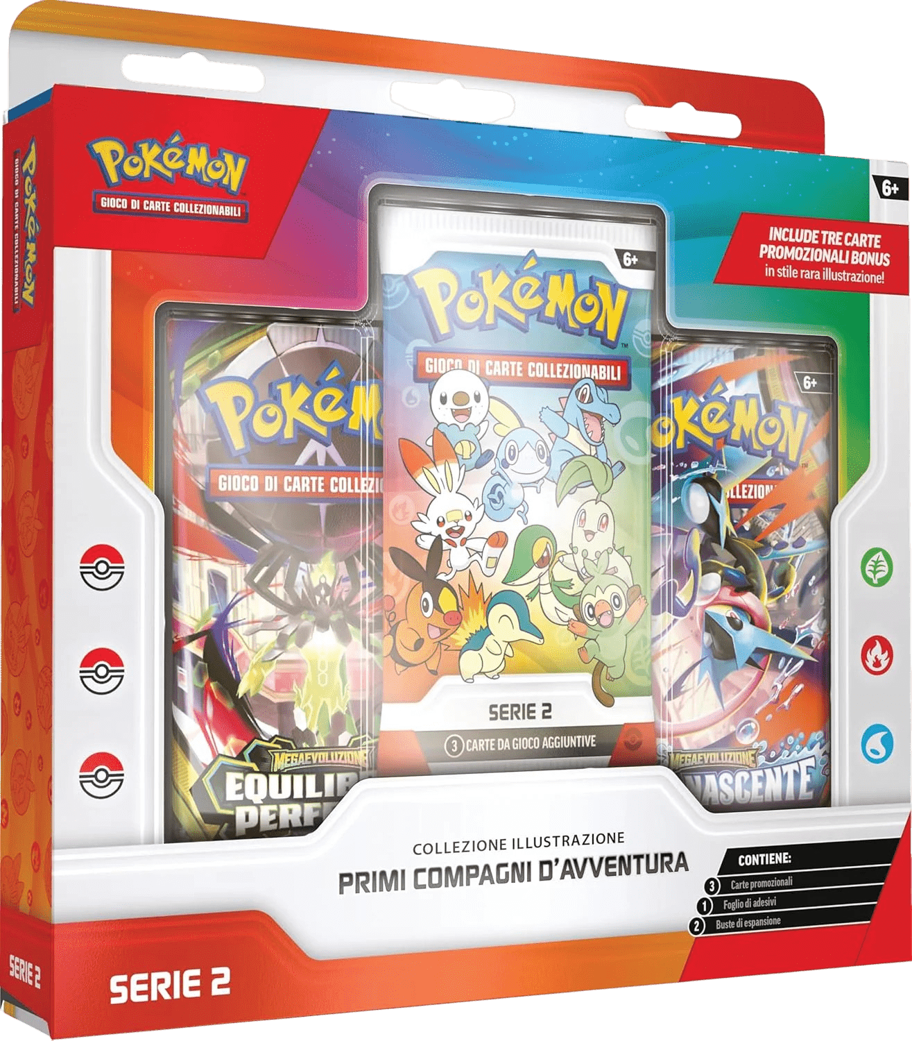Pokémon TCG Collezione Illustrazione Primi Compagni d'Avventura Serie 2 (ITA)