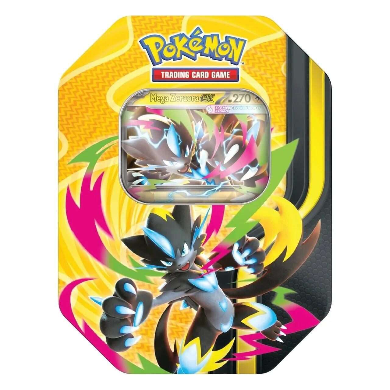 Pokemon TCG Tin da Collezione Megaforze Mega Zeraora-ex (ITA)