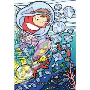 Ponyo 126 Pezzi Stained Glass Puzzle Puzzle Studio Ghibli