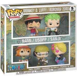 POP pack 5 figures Animation One Piece Funko
