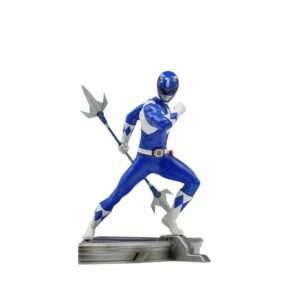 Power Rangers Art Statua Blue Ranger 16 Cm 1/10 Iron Studios