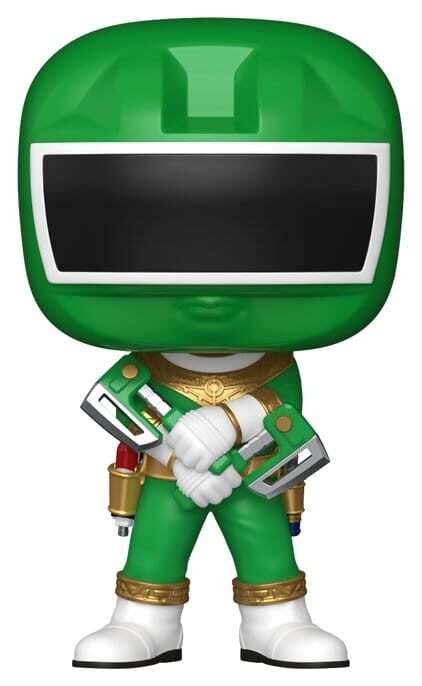 Power Rangers Zeo Pop! Movies Vinile Figures Zeo Ranger Green 9 Cm Funko