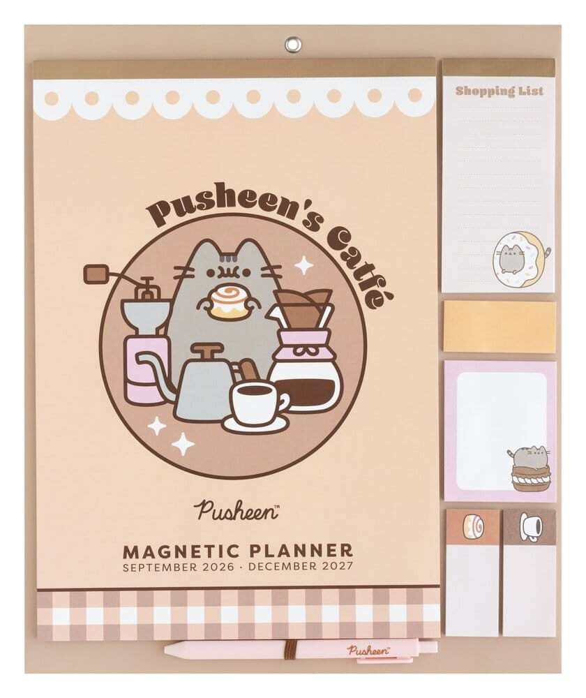 Pusheen Magnetic Planner 2026/27 30 X 35 Cm Grupo Erik