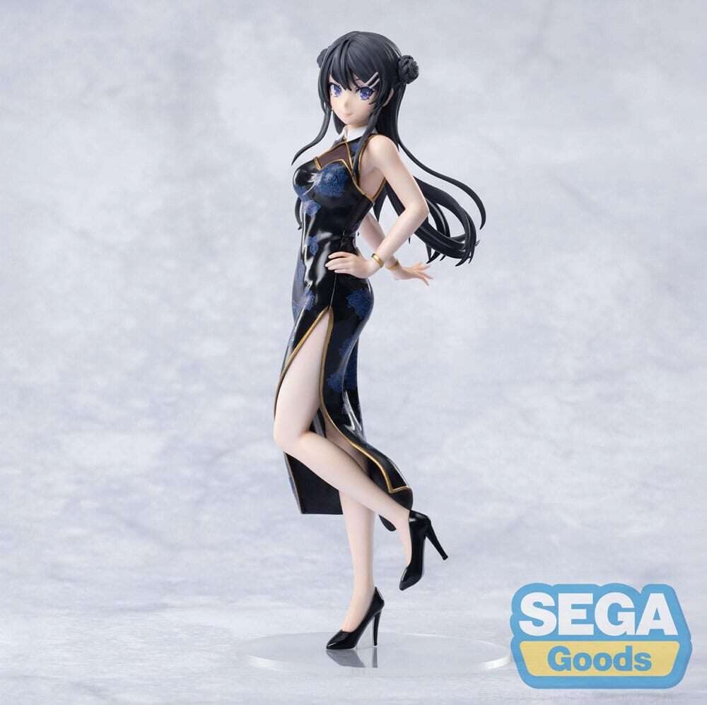 Rascal Does Not Dream Series Xstellar Pvc Statua Mai Sakurajima Chinese Dress 22 Cm Sega