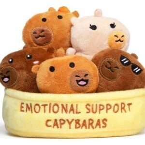 Relatable Emotional Support Peluche Figura Capybaras Just Play