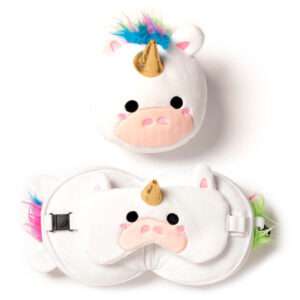 Resteazzz Unicorn Da Viaggio Cuscino Eye Mask Puckator