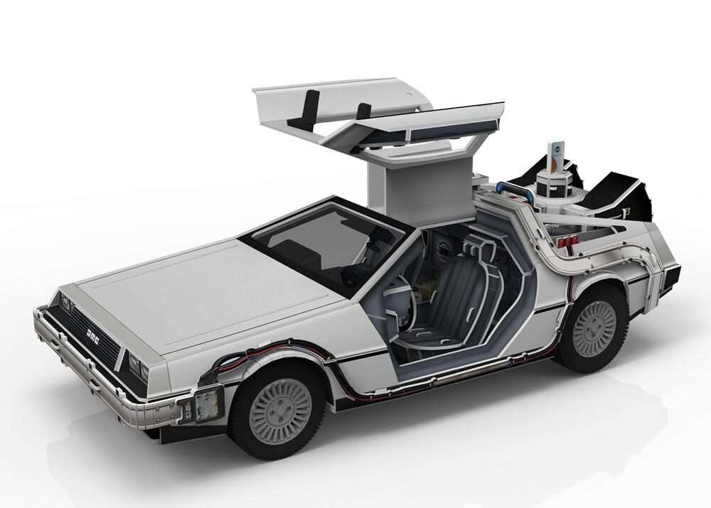 Ritorno Al Futuro 3d Puzzle Macchina Del Tempo Revell