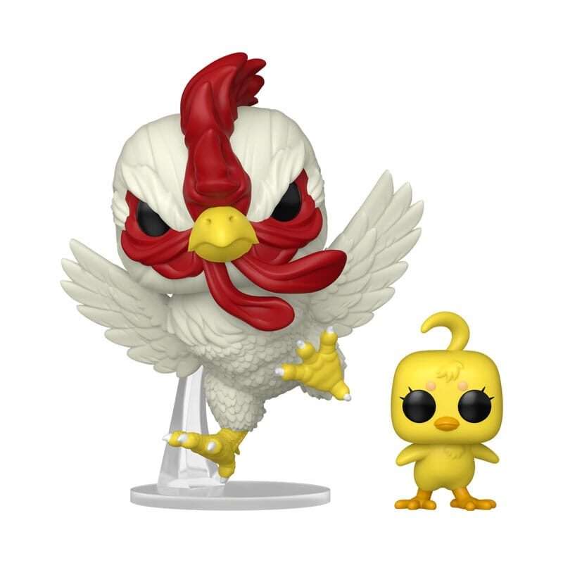 Rooster Fighter Pop!&buddy Vinile Figura Keiji & Piyoko 9 Cm Funko
