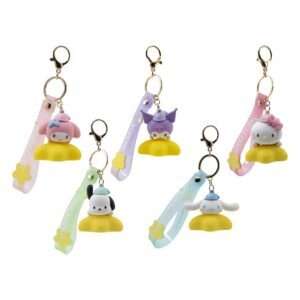 Sanrio Light-up Star Series Portachiavi Con Hand Strap Hello Kitty E Friends Yume Toys