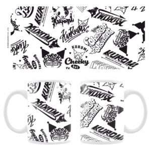 Sanrio Mug Kuromi Street Logos Sakami Merchandise