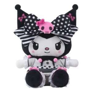Sanrio Pink Black Party Series Peluche Figura Kuromi 35 Cm Sakami Merchandise