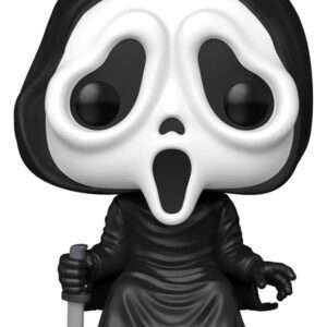 Scream Pop! Movies Vinile Figura Ghost Face (sit) 9 Cm Funko
