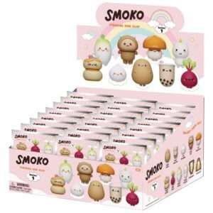 Smoko 3d Foam Bag Clips Serie 1  Con Figure Int.