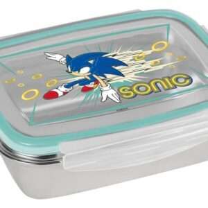 Sonic Lunch Box Retro 850ml Geda Labels