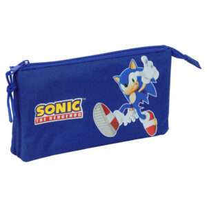 Sonic The Hedgehog Astuccio Triplo Safta