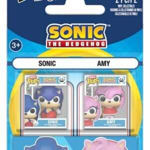 Sonic The Hedgehog Bitty POP! Vinyl Figure 2-Pack Sonic & Amy Rose 2 Cm Funko