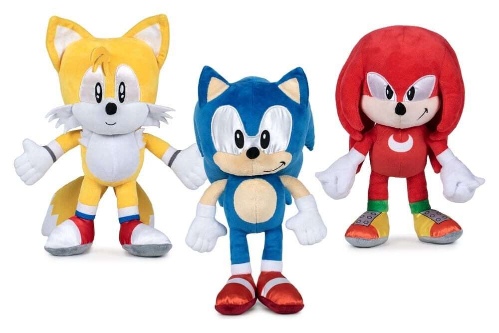Sonic - The Hedgehog Peluche Figures Classic & Friends 30 Cm Play By Play