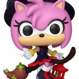 Sonic The Hedgehog Pop! Games Vinile Figura Amy On Broom 9 Cm Funko