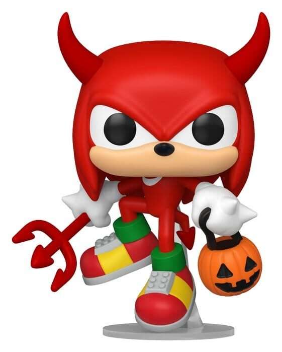 Sonic The Hedgehog Pop! Games Vinile Figura Devil Knuckles 9 Cm Funko