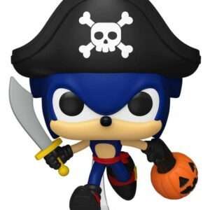 Sonic The Hedgehog Pop! Games Vinile Figura Pirate Sonic 9 Cm Funko