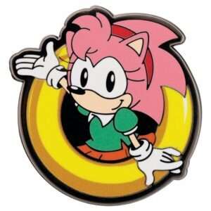 Sonic The Hedgehog Spilla Badge Amy Fanattik