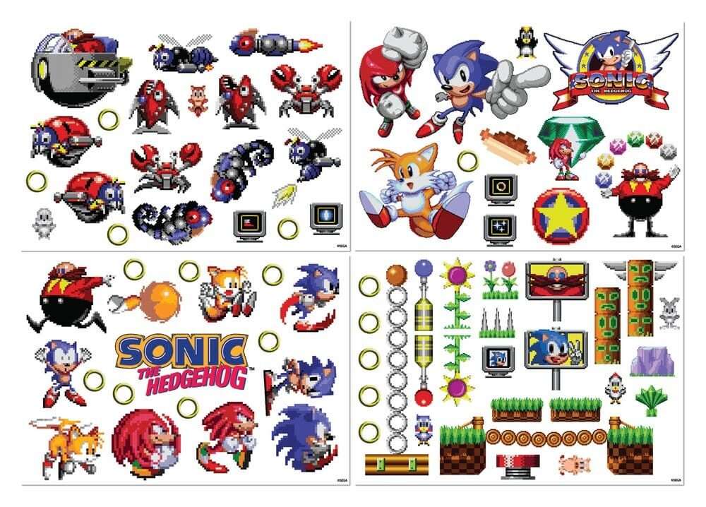 Sonic - The Hedgehog Tech Sticker Pack FaNaTtik