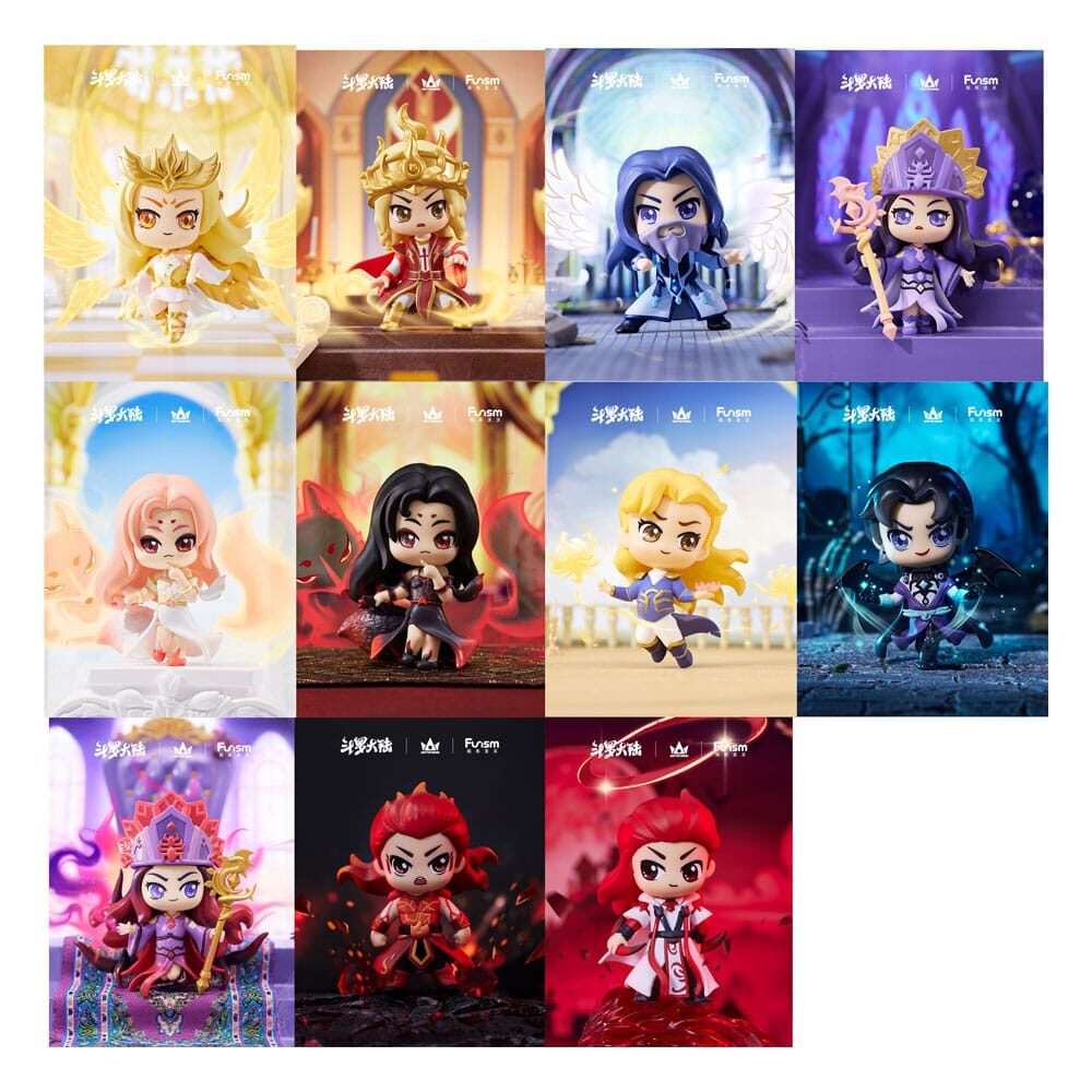 Soul Land Wuhun Hall Series Mini Figures 9 Cm Funism
