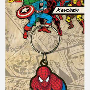 Spider-man Rubber Portachiavi Portachiavi Pyramid International