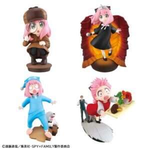 Spy X Family Petitrama Pvc Mini Statua Vol. 3 Set 9 Cm Megahouse