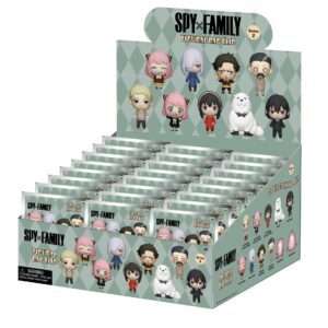 SPY X FAMILY SERIES 2 BAG CLIP BLIND BOX DISPLAY (24) Moschettone MONOGRAM