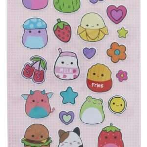 Squishmallows Sticker Set Super Puffy Thumbs Up