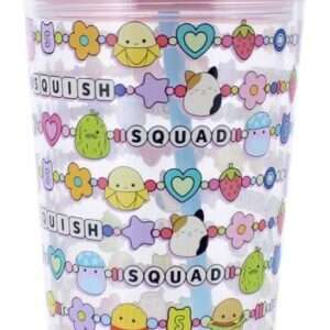 Squishmallows Tumbler With Straw Squish Squad 700 Ml Thumbs Up
