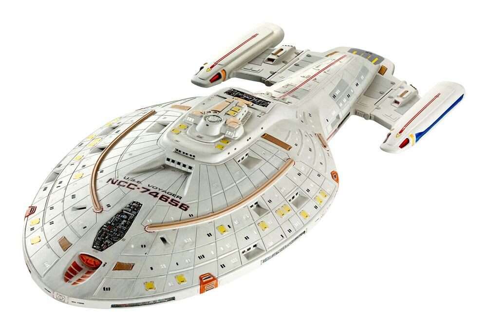 Star Trek Model Kit 1/670 U.S.S. Voyager 51 Cm Revell