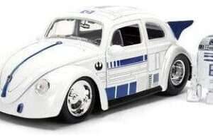 Star Wars Diecast Model 1:24 R2-D2 1959 VW Drag Beetle Jada Toys