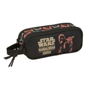 Star Wars Mandalorian & Grogu double pencil case Safta