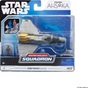 Star Wars Medium Vehicle Fiend Fighter With Star Navigator 13 Cm Jazwares