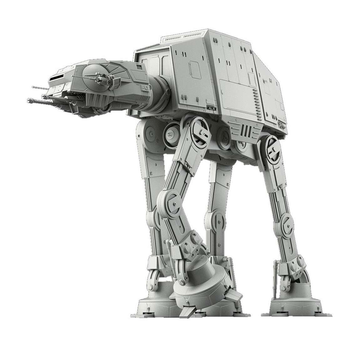 Star Wars Plastica Model Kit 1/144 At-at Bandai Star Wars