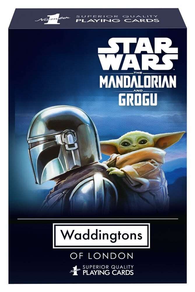 Star Wars Playing Cards The Mandalorian And Grogu *English Version* Winning Moves