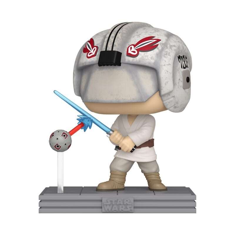 Star Wars Pop! Movie Vinile Figura Luke/remote 9 Cm Funko
