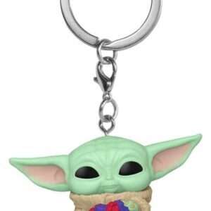 Star Wars: The Mandalorian And Grogu Pocket POP! Vinyl Keychains 4 Cm Grogu With Popcorn Funko