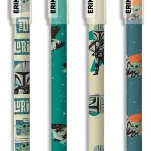 Star Wars: The Mandalorian Erasable Penne Set (4) Grupo Erik