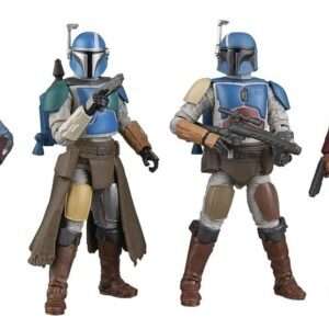 Star Wars The Mandalorian Vintage Collection Action Figura 4-pack Mandalorian Shriek-hawk 10 Cm Hasbro